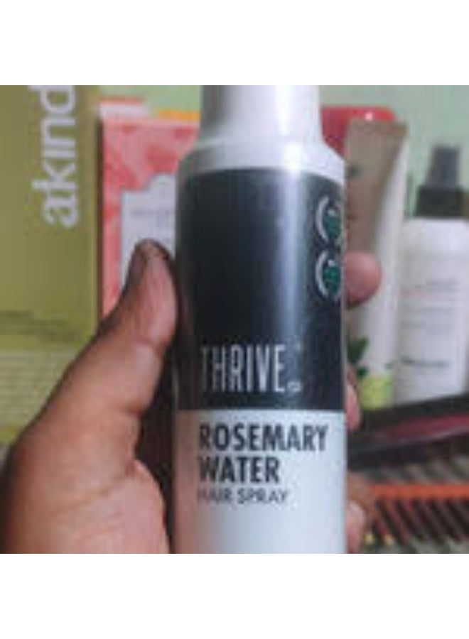 ThriveCo Rosemary Water Hair Spray | With 100% Natural Rosemary Extract, Rice Water & Hyaluronic Acid | For Hair Growth, Hair Fall Control, Hair Conditioning & Hair Shine | Men & Women, 100ml pack of 6 - Image 2